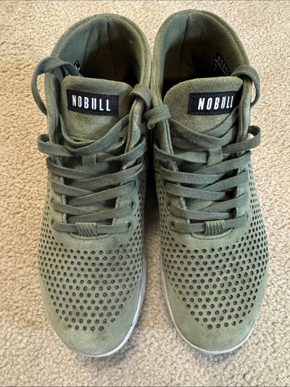NOBULL Women’s Olive Green Training Shoes 9.5